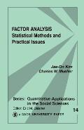 Factor Analysis Statistical Methods & Practical Issues