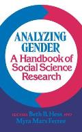 Analyzing Gender: A Handbook of Social Science Research