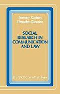 Social Research in Communication and Law