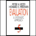 Evaluation A Systematic Approach 5th Edition