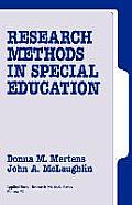 Research Methods in Special Education
