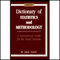 Dictionary Of Statistics & Methodology A Nonte