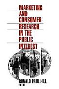 Marketing and Consumer Research in the Public Interest