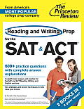 Reading & Writing Prep for the SAT & ACT 2 Complete Books in 1