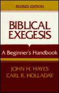 Biblical Exegesis A Beginners Handbook