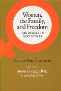 Women The Family & Freedom Volume 1 1750 188
