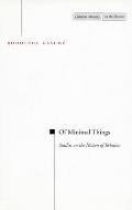 Of Minimal Things: Studies on the Notion of Relation