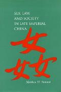 Sex Law & Society in Late Imperial China