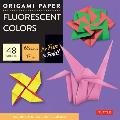 Origami Paper Fluorescent: Perfect for Small Projects or the Beginning Folder