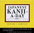 Kanji A Day Practice Pad