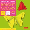 Origami Paper - Bright Colors - 6 - 49 Sheets: Tuttle Origami Paper: Origami Sheets Printed with 6 Different Colors: Instructions for Origami Projects