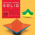 Origami Paper - Solid Colors - 6 3/4 - 33 Sheets: Tuttle Origami Paper: High-Quality Origami Sheets Printed with 8 Different Colors: Instructions for