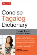 Tuttle Concise Tagalog Dictionary Tagalog English English Tagalog