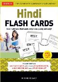 Hindi Flash Cards Kit Learn 1500 basic Hindi words & phrases quickly & easily Audio CD Included