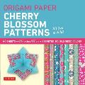 Origami Paper- Cherry Blossom Prints- Small 6 3/4 48 Sheets: Tuttle Origami Paper: Origami Sheets Printed with 8 Different Patterns: Instructions for