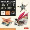 Origami Paper - Ukiyo-E Bird Prints - 8 1/4 - 48 Sheets: Tuttle Origami Paper: Origami Sheets Printed with 8 Different Designs: Instructions for 7 Pro