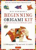 Nick Robinson's Beginning Origami Kit: An Origami Master Shows You How to Fold 20 Captivating Models: Kit with Origami Book, 72 Origami Papers & DVD