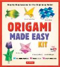 Origami Made Easy Kit: Step-By-Step Lessons for the Beginning Folder: Kit with Origami Book, 14 Projects, 60 Origami Papers, & Video Tutorial