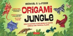 Origami Jungle Kit: Create Exciting Paper Models of Exotic Animals and Tropical Plants: Kit with 2 Origami Books, 42 Projects and 98 Origa