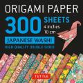 Origami Paper 300 sheets Japanese Washi Patterns 4 10 cm