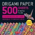 Origami Paper 500 Sheets Kaleidoscope Patterns 6 (15 CM): Tuttle Origami Paper: Double-Sided Origami Sheets Printed with 12 Different Designs (Instruc
