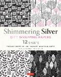 Shimmering Silver Gift Wrapping Papers - 12 Sheets: 18 X 24 Inch (45 X 61 CM) Wrapping Paper