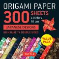 Origami Paper 300 Sheets Japanese Designs 4 (10 CM): Tuttle Origami Paper: Double-Sided Origami Sheets Printed with 12 Different Designs