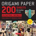 Origami Paper 200 Sheets Floating World 6 3/4 (17 CM): Tuttle Origami Paper: Double-Sided Origami Sheets with 12 Different Prints (Instructions for 6