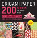 Origami Paper 200 Sheets Chiyogami Patterns 6 3/4 (17cm): Tuttle Origami Paper: Double-Sided Origami Sheets with 12 Different Patterns (Instructions f