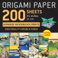 Origami Paper 200 Sheets Japanese Woodblock Prints 8 1/4: Extra Large Tuttle Origami Paper: Double Sided Origami Sheets Printed with 12 Different Prin