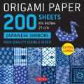 Origami Paper 200 Sheets Japanese Shibori 8 1/4 (21 CM): Extra Large Tuttle Origami Paper: Double-Sided Sheets (12 Designs & Instructions for 6 Projec