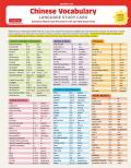 Mandarin Chinese Vocabulary Language Study Card Over 700 Key Mandarin Vocabulary At A Glance Online Audio Files