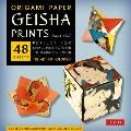 Origami Paper Geisha Prints 48 Sheets 6 3/4 (17 CM): Large Tuttle Origami Paper: Origami Sheets Printed with 8 Different Designs (Instructions for 6 P