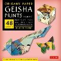 Origami Paper Geisha Prints 48 Sheets X-Large 8 1/4 (21 CM): Extra Large Tuttle Origami Paper: Origami Sheets Printed with 8 Different Designs (Instru