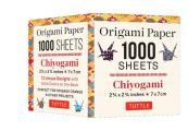 Origami Paper Chiyogami 1,000 Sheets 2 3/4 in (7 CM): Tuttle Origami Paper: Double-Sided Origami Sheets Printed with 12 Designs (Instructions for Orig