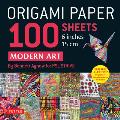 Origami Paper 100 Sheets Modern Art 6 (15 CM): Art by Bennett Agnew for Psl Strive: Double-Sided Sheets Printed with 12 Different Designs (Instruction
