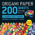 Origami Paper 200 sheets Candy Patterns 6 15 cm