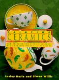 Painting Ceramics How To Paint & Stencil Already Made Ceramics Pieces 12 Projects