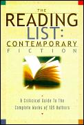 Reading List Contemporary Fiction