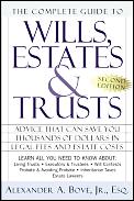 Complete Book Of Wills Estates & Trusts