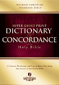 Super Giant Print Dictionary & Concordance