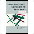 Applied Multivariate Statistics For the Social Sciences 3rd Edition