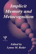 Implicit Memory & Metacognition P Pod