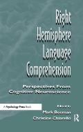 Right Hemisphere Language Comprehension: Perspectives from Cognitive Neuroscience