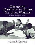 Observing Children in Their Natural Worlds