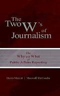 The Two W's of Journalism: The Why and What of Public Affairs Reporting