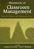 Handbook of Classroom Management Research Practice & Contemporary Issues