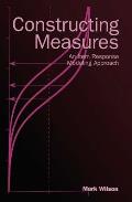 Constructing Measures: An Item Response Modeling Approach [With CDROM]