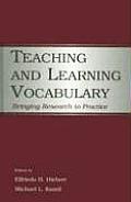 Teaching and Learning Vocabulary: Bringing Research to Practice