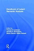 Handbook Of Latent Semantic Analysis